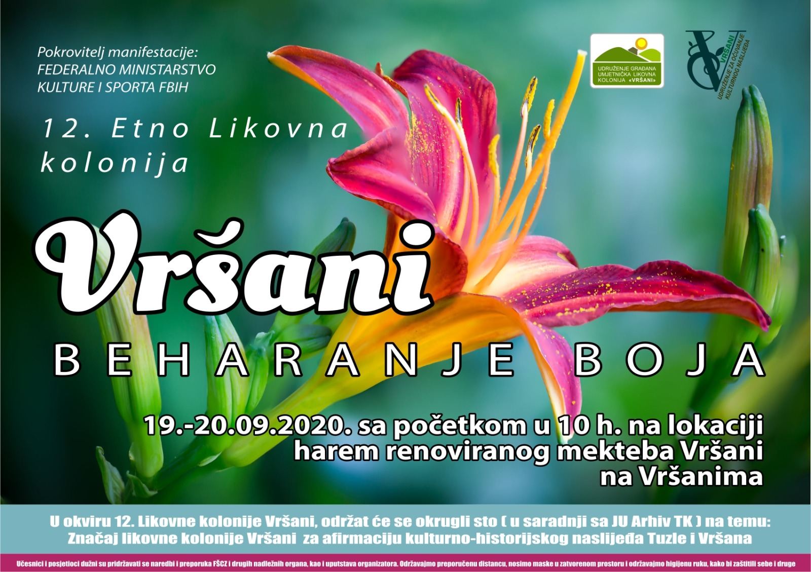 Najava okruglog stola o značaju Likovne kolonije “Vršani”
