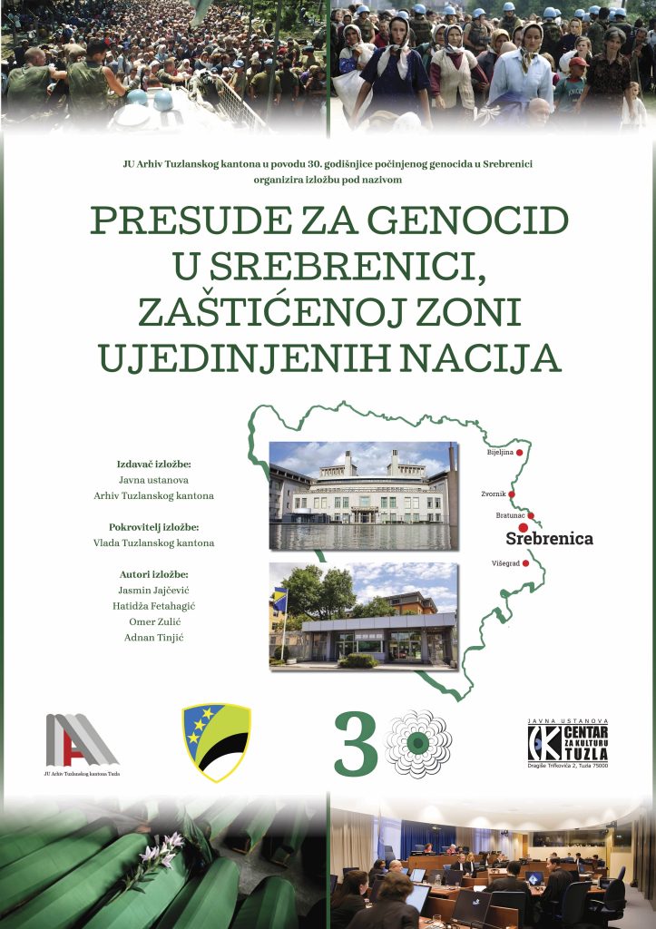 Dostupna online verzija izložbe “Presude za genocid u Srebrenici, zaštićenoj zoni UN-a”