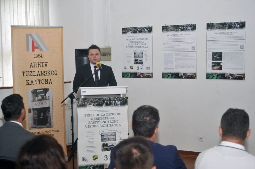 Otvorena izložba “Presude za genocid u Srebrenici, zaštićenoj zoni UN-a”