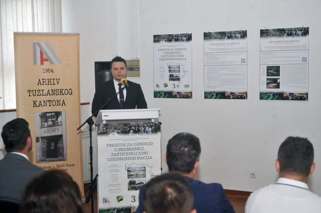 Otvorena izložba “Presude za genocid u Srebrenici, zaštićenoj zoni UN-a”