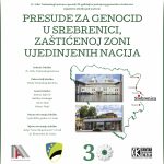 Najava izložbe “Presude za genocid u Srebrenici, zaštićenoj zoni UN-a”