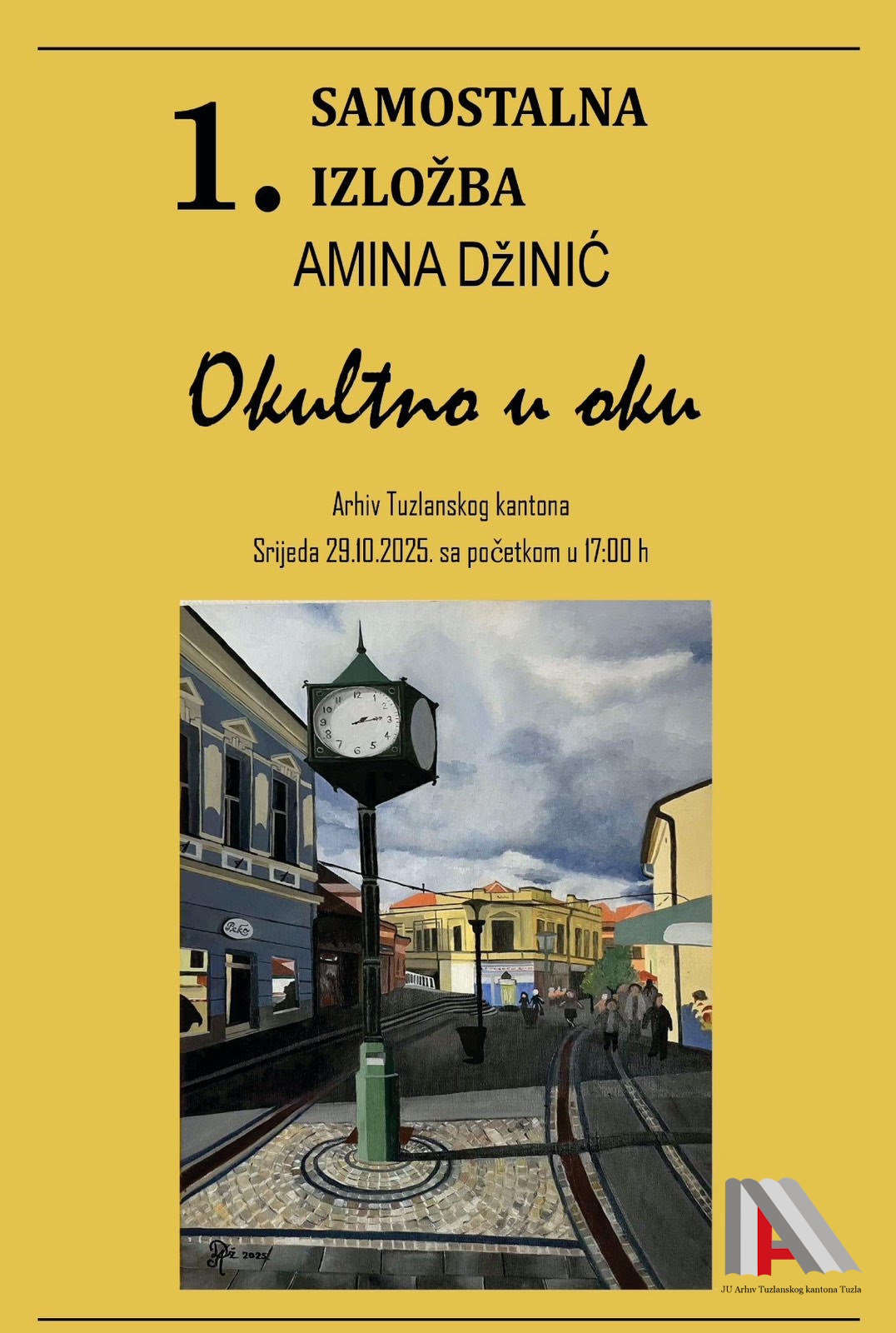 Otvorena Prva samostalna izložba Amine Džinić “Okultno u oku”