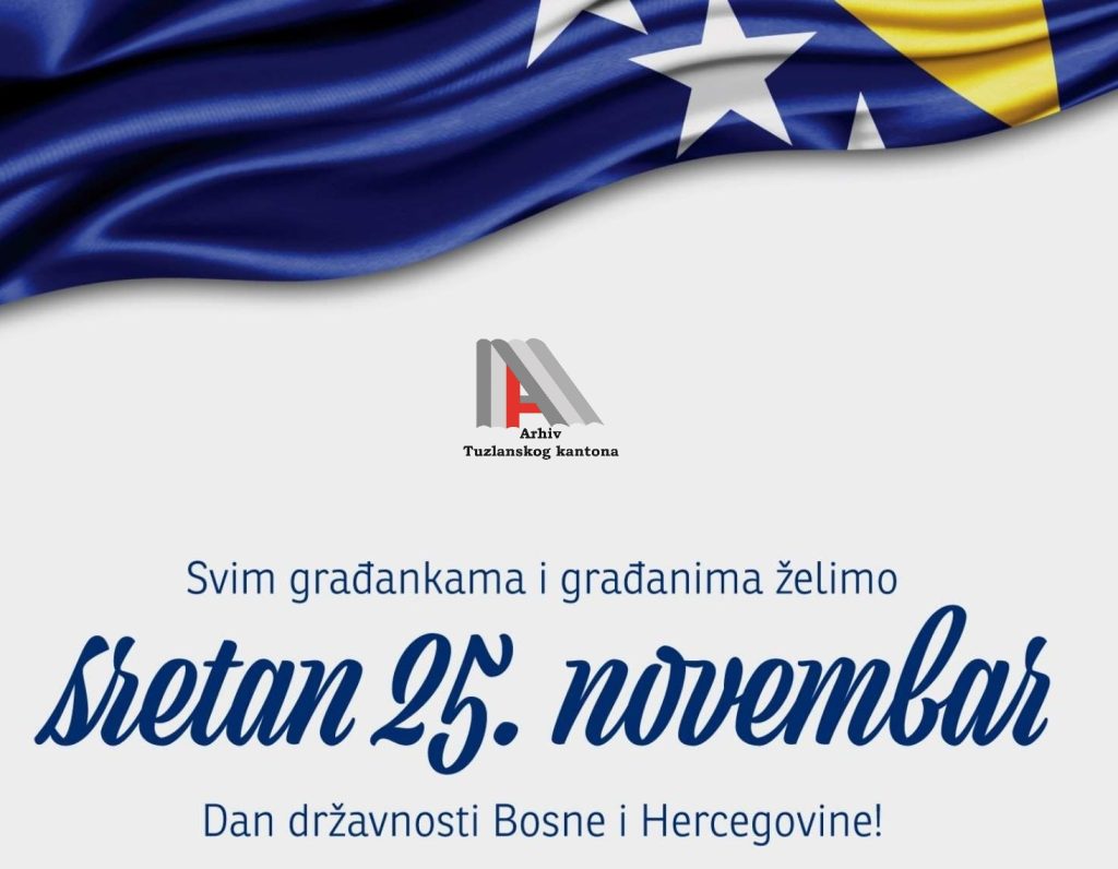 Čestitka za Dan državnosti Bosne i Hercegovine
