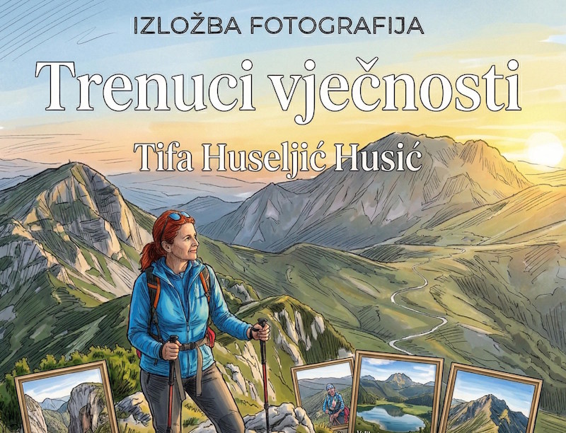 Najava izložbe fotografija “Trenuci vječnosti” u Arhivu TK