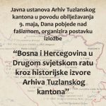 Postavka izložbe o Drugom svjetskom ratu u povodu Dana pobjede nad fašizmom