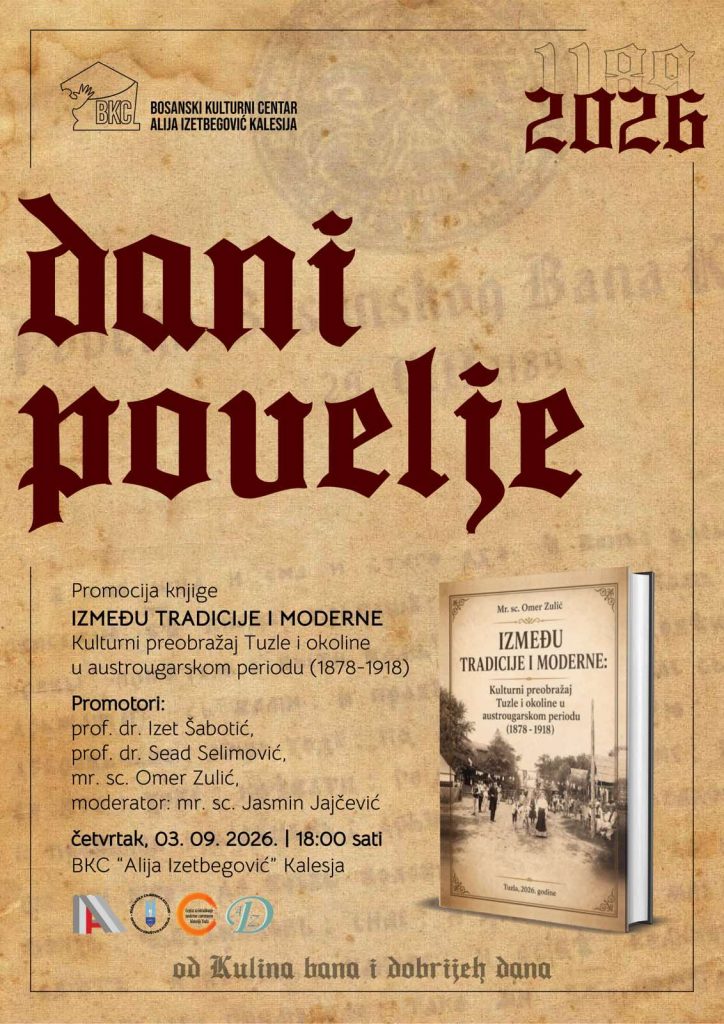Promocija knjige “Između tradicije i moderne” u okviru manifestacije “Dani povelje”