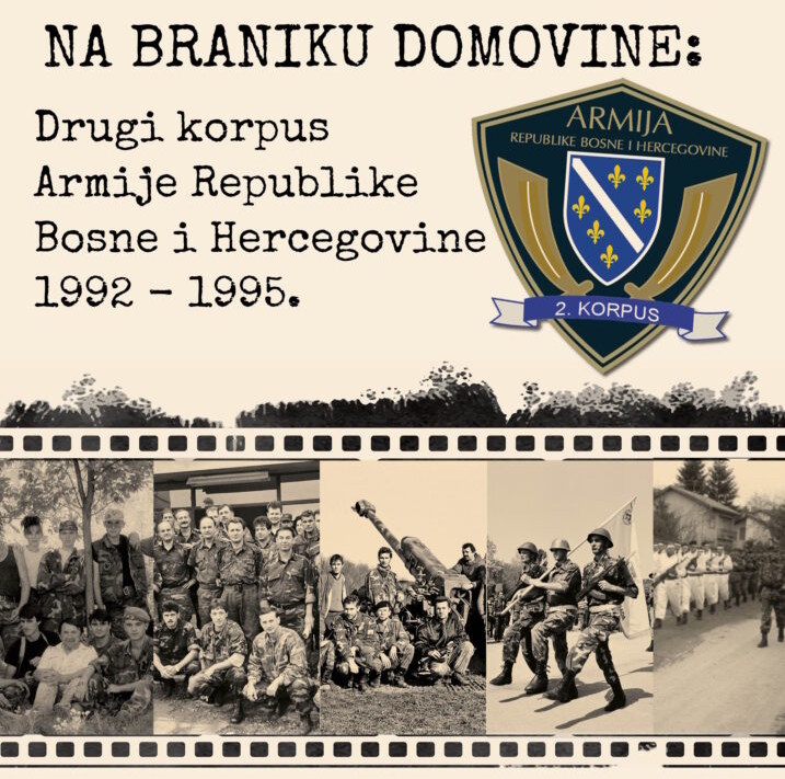 Postavka izložbe “Na braniku domovine: Drugi korpus Armije Republike Bosne i Hercegovine 1992-1995.” u Arhivu TK